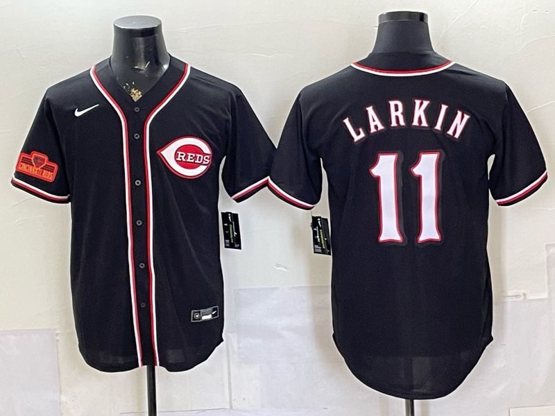 2026 Men Boston Red Sox #11 Larkin black Nike MLB Jersey 0632001->boston red sox->MLB Jersey